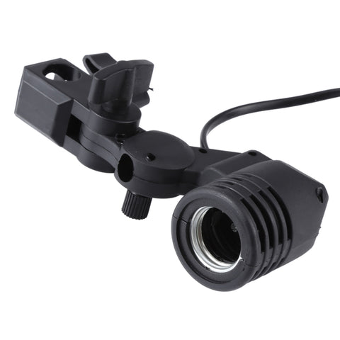 Portaombrelli con supporto per luce da studio con presa CA E27