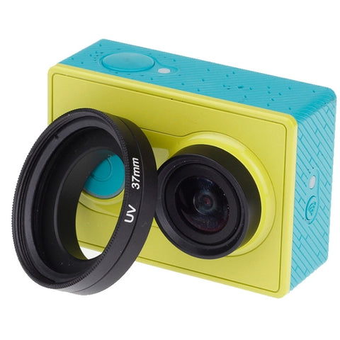 Filtre UV obettivo de 37 mm avec cappuccio pour Xiaomi Xiaoyi 4K + / 4K, Xiaoyi Lite, caméra sport Xiaoyi, filtre UV 37 mm