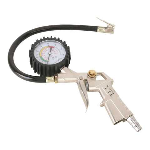 Kit de gonfleur et manomètre pour voiture, intervalle de pression : 0-220 PSI, plage : 0-220PSI