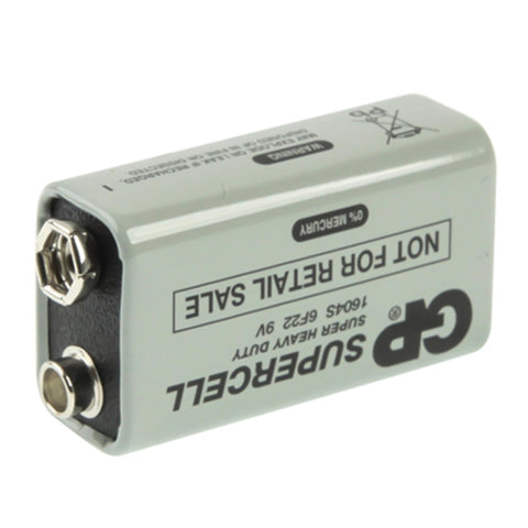 Batterie résistante de 9 V 6F22 1604D pour appareils photo/appareils photo/appareils électroniques