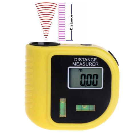 CP-3010 Misuratore di distance ad ultrasuoni con puntatore laser, portata: 0,5-18 m, CP-3010