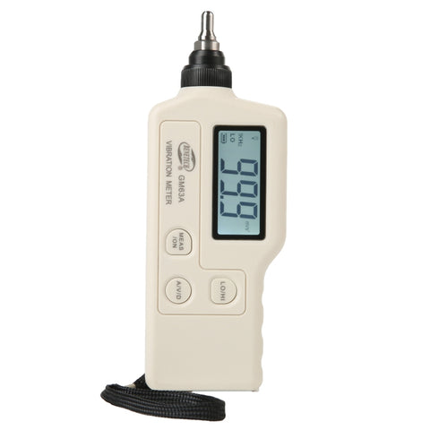 BENETECH GM63A Misurateur de vibrations Testeur numérique Analyseur de vibromètre Vitesse d'accélération, BENETECH GM63A