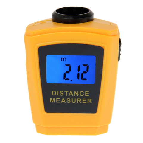 Mini pulvérisateur de distance à ultrasons avec pointeur laser, Orange