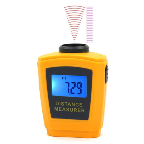 Mini pulvérisateur de distance à ultrasons avec pointeur laser, Orange