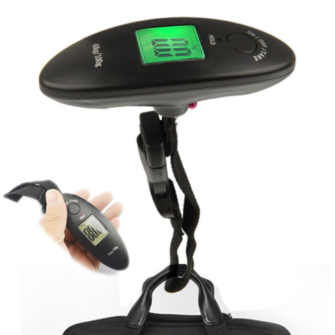Balance électronique pour bagages de voyage LCD de 40 kg x 100 g (WH-A15), WH-A15