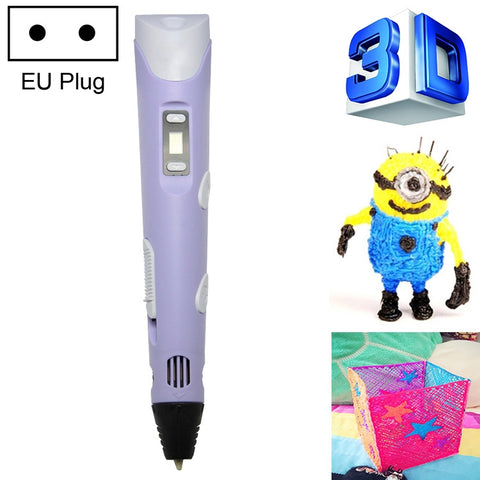 Penna per stampa 3D portable, spina europea, prise UE