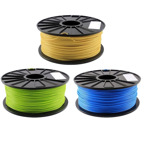 Filaments lumineux pour tampon 3D ABS de 1,75 mm, environ 395 m