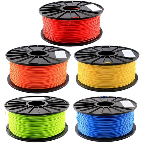 Filaments pour tampons 3D fluorescents ABS de 1,75 mm, environ 395 m