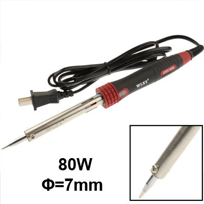 WLXY 220V 80W Outil pour fer à repasser électrique avec impugnatura en gomme, 80W