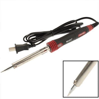 WLXY 220V 80W Outil pour fer à repasser électrique avec impugnatura en gomme, 80W