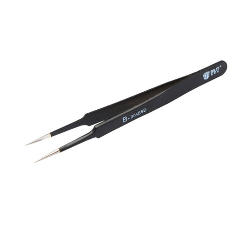 BEST BST-204ESD 202 Pinzette avec pointe antistatique en acciaio inossidabile, BST-204ESD
