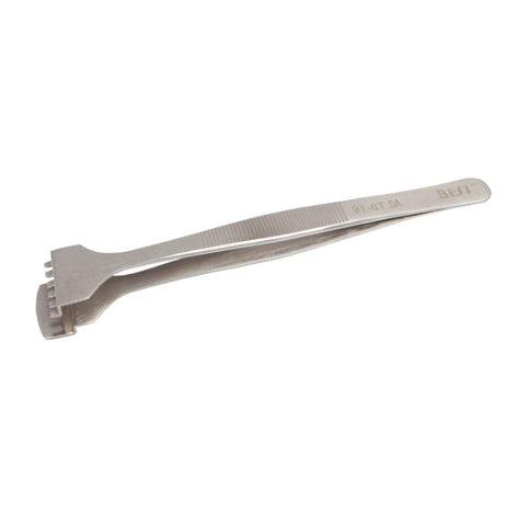 BEST BST-91-6T Pince professionnelle pour plaquette en acier inoxydable SA pour plaquette de silicium, BST-91-6T