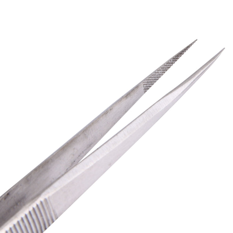 2109A Stainless Steel Anti-Slip Tweezers for Precision