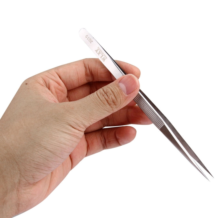 2109A Stainless Steel Anti-Slip Tweezers for Precision