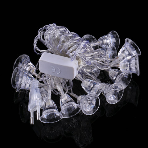 Catena Luminosa 30 LED Multicolore con Pendenti Polaris - Spina UE