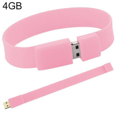 Disco Flash USB 2.0 da 4 GB per Braccialetti in Silicone
