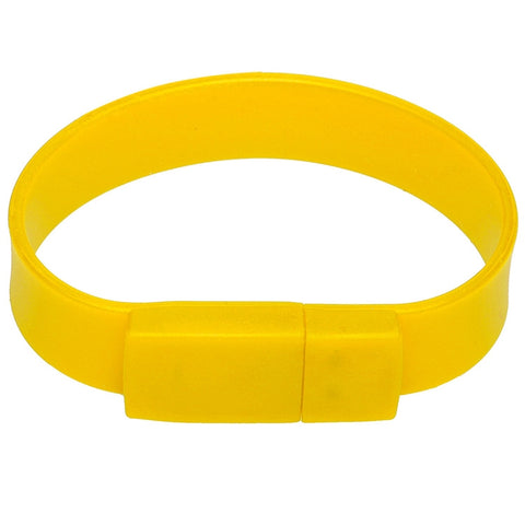 Disco flash USB 2.0 per braccialetti in silicone da 16 GB, 16GB