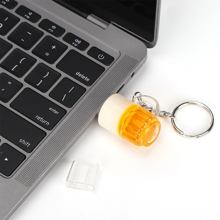 Beer Keychain USB Flash Drive - 16GB Storage Solution