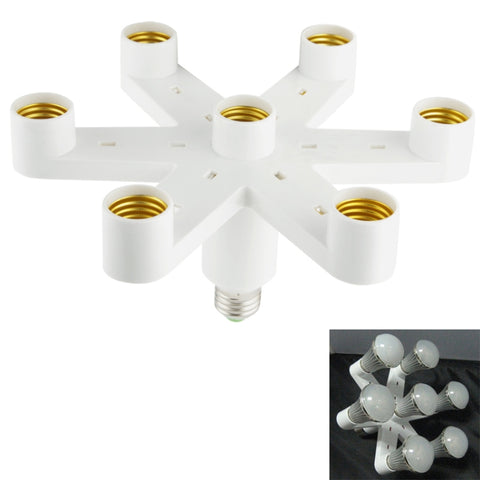 Convertitore portalampada E27 Convertitore adattatore lampadina portalampada 1 giro 7 (E27).