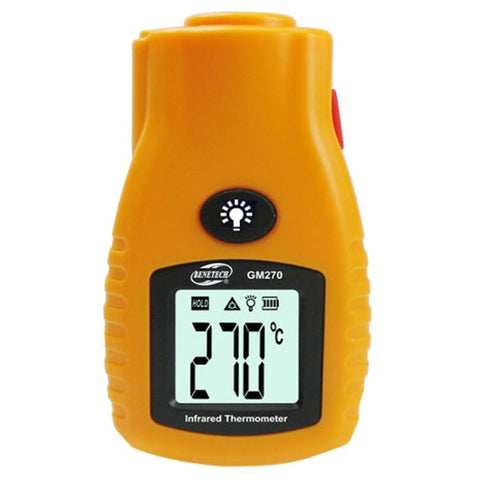 Mini thermomètre numérique à infrarouge BENETECH, intervalle de température: -32 - 280 degrés (GM270), GM270