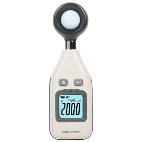 Luxmetro digitale BENETECH pour usine/école/maison varie occasioni, intervalle: 0-200.000 Lux (GM1010), GM1010