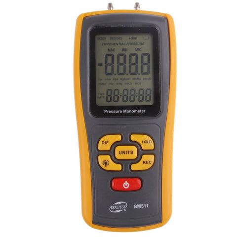 Manomètre de pression avec écran LCD BENETECH GM511
