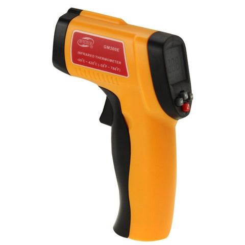 Thermomètre numérique à infrarouge avec point laser BENETECH GM300E, intervalle de température: -50-420 degrés Celsius, GM300E