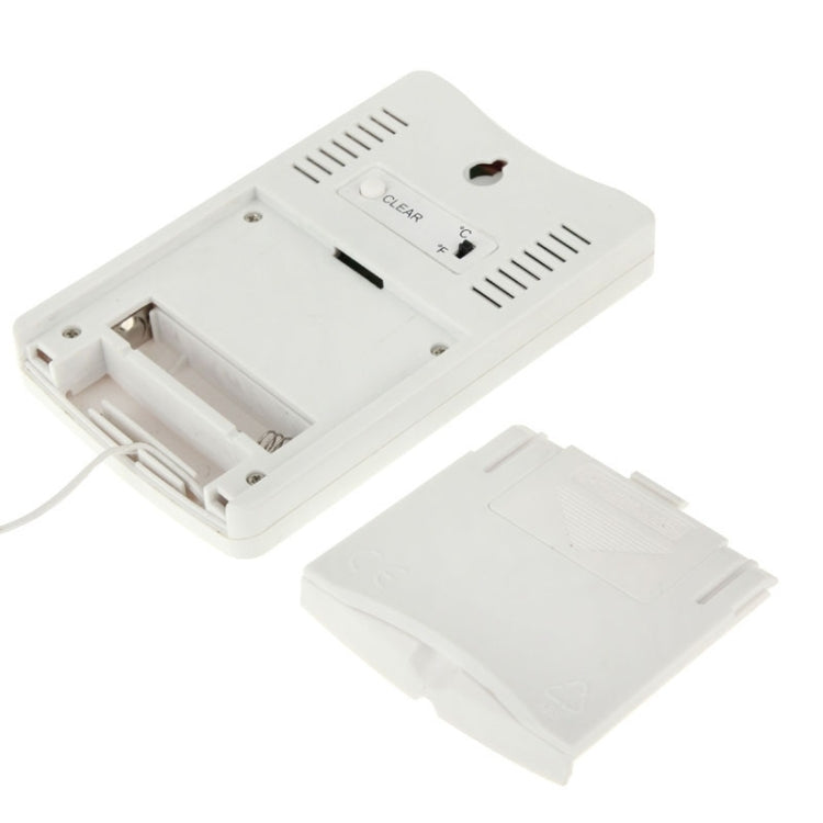 Termometro igrometro umidità meteo sonda LCD digitale TH02 per interni ed esterni, TH02