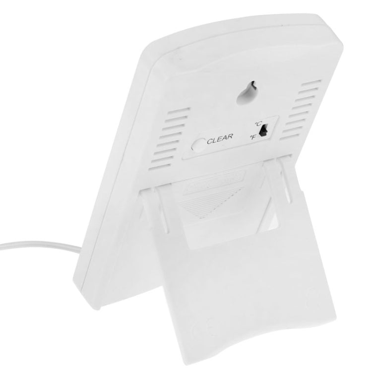 Termometro igrometro umidità meteo sonda LCD digitale TH02 per interni ed esterni, TH02