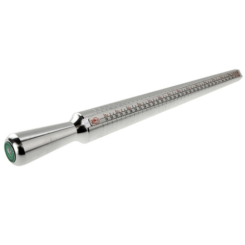 Misuratore a 4 scale EUR / USA / GIAPPONE / HK Misuratore per anelli in metallo, D