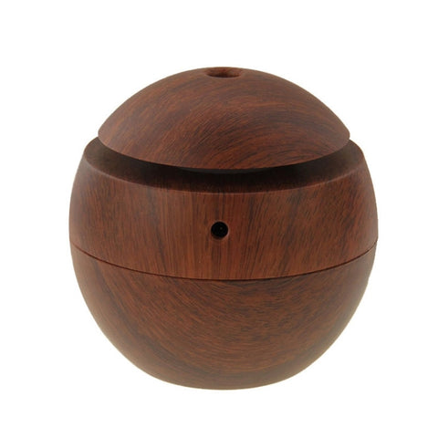 Humidificateur à ultrasons avec arôme et ultrasons de 3 W avec structure en legno ricaricabile USB LM-X1, LM-X1