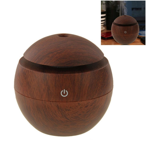 Humidificateur à ultrasons avec arôme et ultrasons de 3 W avec structure en legno ricaricabile USB LM-X1, LM-X1