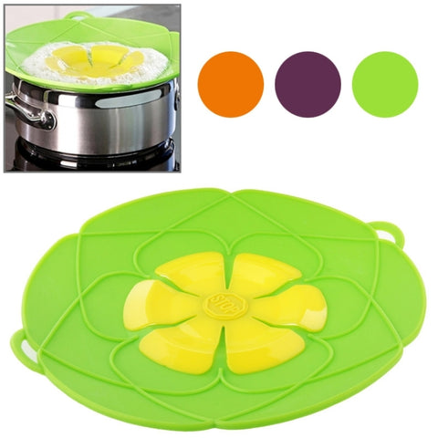 Nouveau coprivaso en silicone a prova di schizzi, anti-volazzamento et résistant à la chaleur (consegna colori Ramdom)