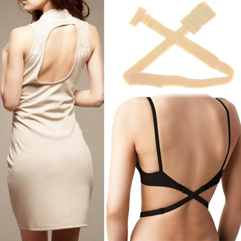 Soluzione di conversione V senza schienale con convertitore per cinturino regolabile per reggiseno sulla schiena bassa
