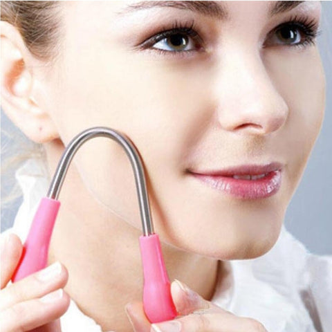 5 pezzi di rimozione dei peli del viso di bellezza magica super popolare, consegna colore casuale, 5 PCS Facial Hair Remover