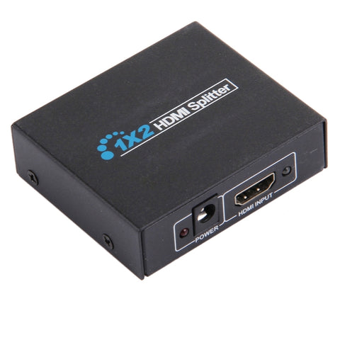 HDV-9812 Mini répartiteur HD 1080P 1x2 HDMI V1.4 pour téléviseur HD/décodeur/DVD/projecteur/DVR, HDMI V1.4