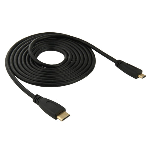 Cavo adattatore Mini HDMI maschio a Micro HDMI maschio da 1,8 m, Mini HDMI Male, Longueur: 1,8 m