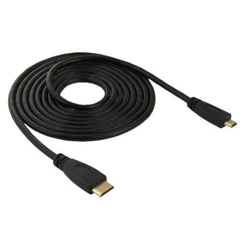 Cavo adattatore Mini HDMI maschio a Micro HDMI maschio da 1,8 m, Mini HDMI Male, Longueur: 1,8 m