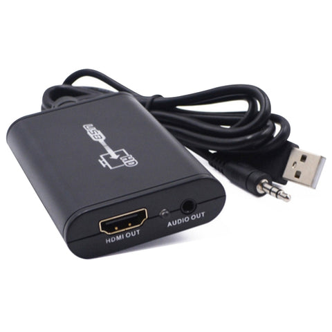 "Convertitore USB 2.0 a HDMI per HDTV - Full HD 1080P"