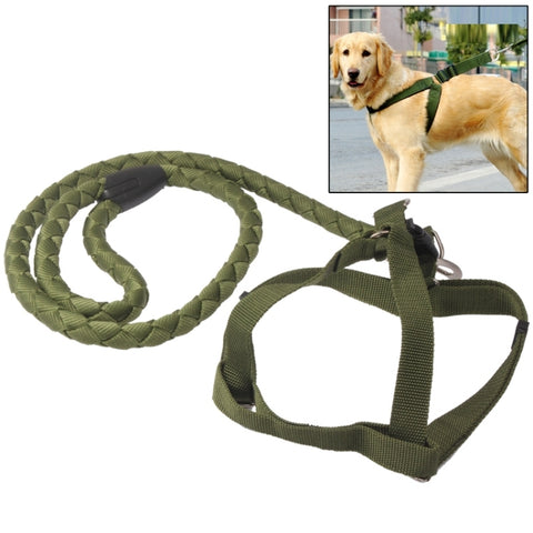 Imbracatura durevole Guinzaglio Corda da trazione Corda di sicurezza per cani Catena per cani da compagnia, Lunghezza: 1,0 m, Size: XL