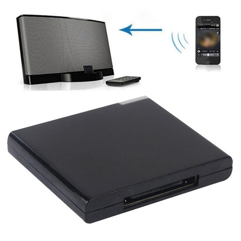 Lecteur de musique sans fil Bluetooth pour iPhone 4 et 4S / (iPad 3) / iPad 2 / iPod / Tout appareil Bluetooth, Bluetooth V2.1 Blanc, Bluetooth V2.1 Noir