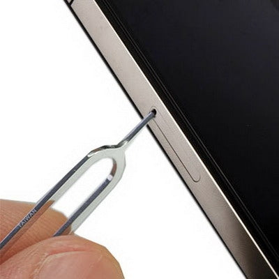 Outil clé pour l'expulsion prenant en charge une carte SIM de 100 pièces pour iPhone, Galaxy, Huawei, Xiaomi, HTC et autres smartphones, 100 PCS Pin Key Tool