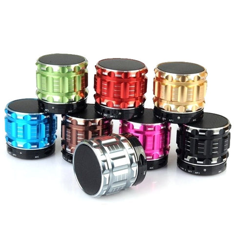 Haut-parleur portable stéréo Bluetooth mobile en métal S28 avec fonction de chiamata en vivavoce, S28