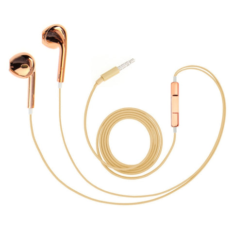 Écouteur avec contrôle du fil galvanique stéréo de 3,5 mm pour téléphone Android/PC/lecteur MP3/ordinateur portable