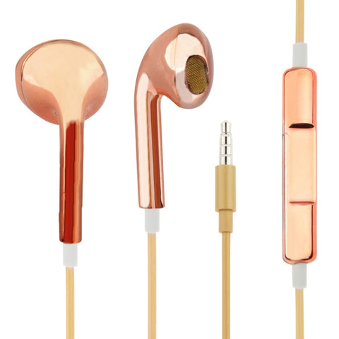 Écouteur avec contrôle du fil galvanique stéréo de 3,5 mm pour téléphone Android/PC/lecteur MP3/ordinateur portable