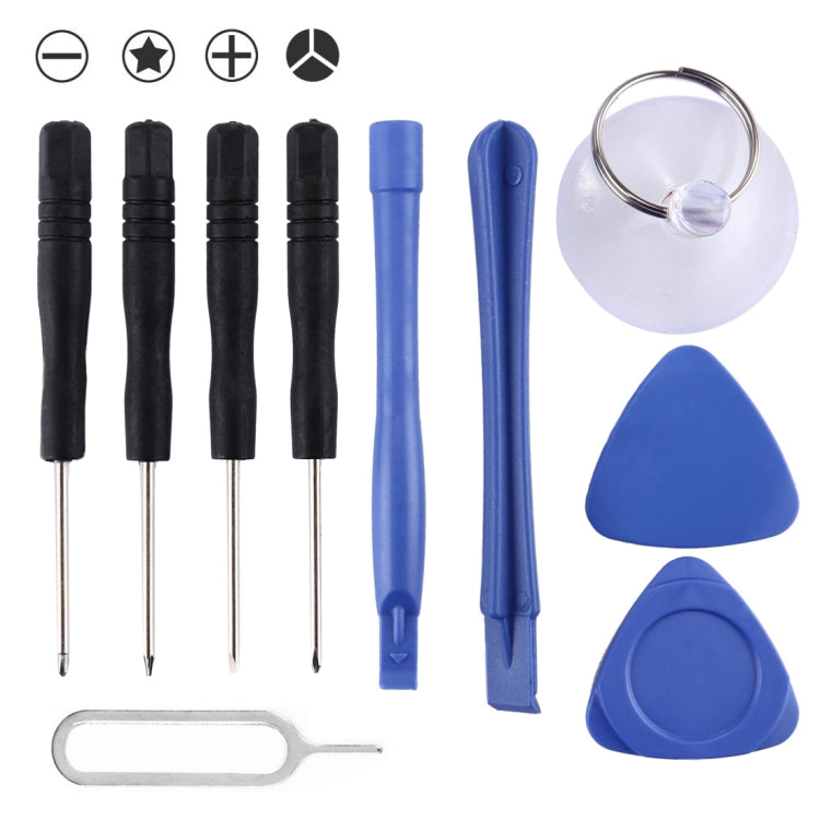 10 in 1 Repair Tool Kit with Screwdrivers and Accessories