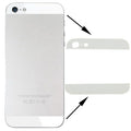 OEM Version Back Cover Top & Bottom Glass Lens for iPhone 5 (Golden), For 5, OEM For iPhone 5 White, OEM For iPhone 5 Black