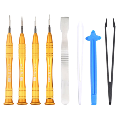 Set di cacciaviti professionali versatili 8 in 1 (aste smontabili + pinze + cacciavite) per telefono cellulare, 8 in 1
