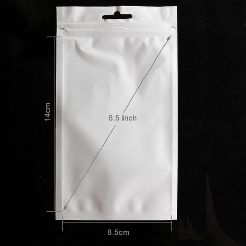 500 sacchetti con chiusura lampo, sacchetti richiudibili per custodia in plastica/custodia in silicone/custodia in TPU di iPhone 5 e 5S, dimensioni: 17,9 cm x 10 cm;Dimensioni interne: 14 cm x 8,5 cm