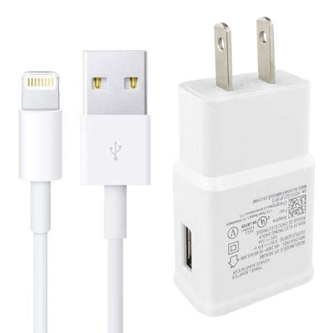Cavo di sincronizzazione del caricabatterie + caricabatterie da viaggio con presa americana per iPad, iPhone, Galaxy, Huawei, Xiaomi, LG, HTC e altri smartphone, dispositivi ricaricabili, presa americana